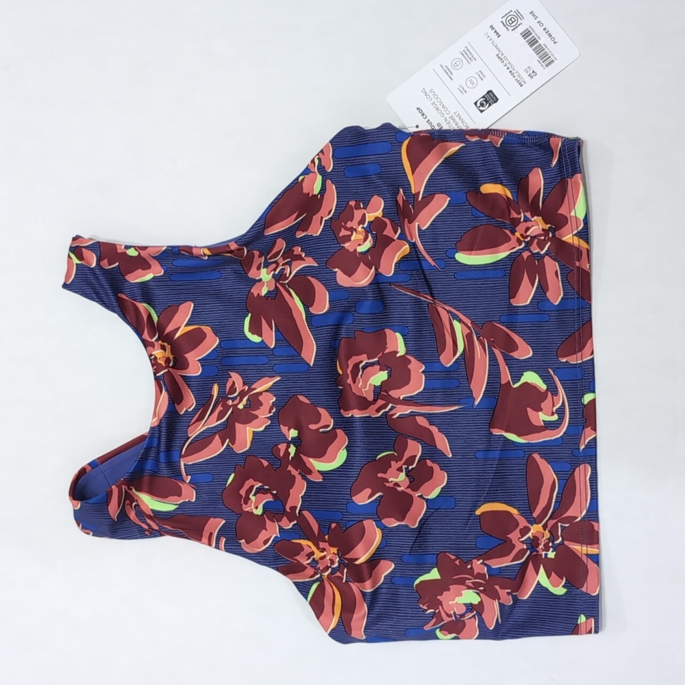 NWT Athleta CONSCIOUS CROP BRA A-C